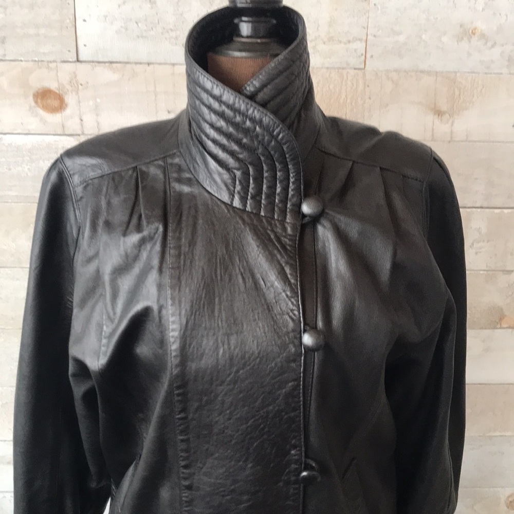 Italian leather jacket - Picture 7 of 14